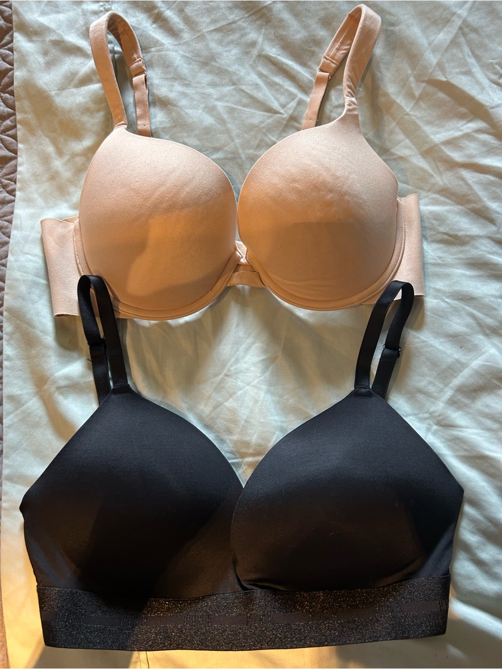 Pink Victoria Secret and Auden Nude size 34D